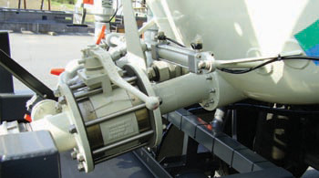 Richter PFA lined valves can be fitted to tanker wagons.