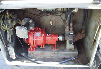 Richter's range of magnetic drive pumps can be tanker-mounted and hydraulically driven.
